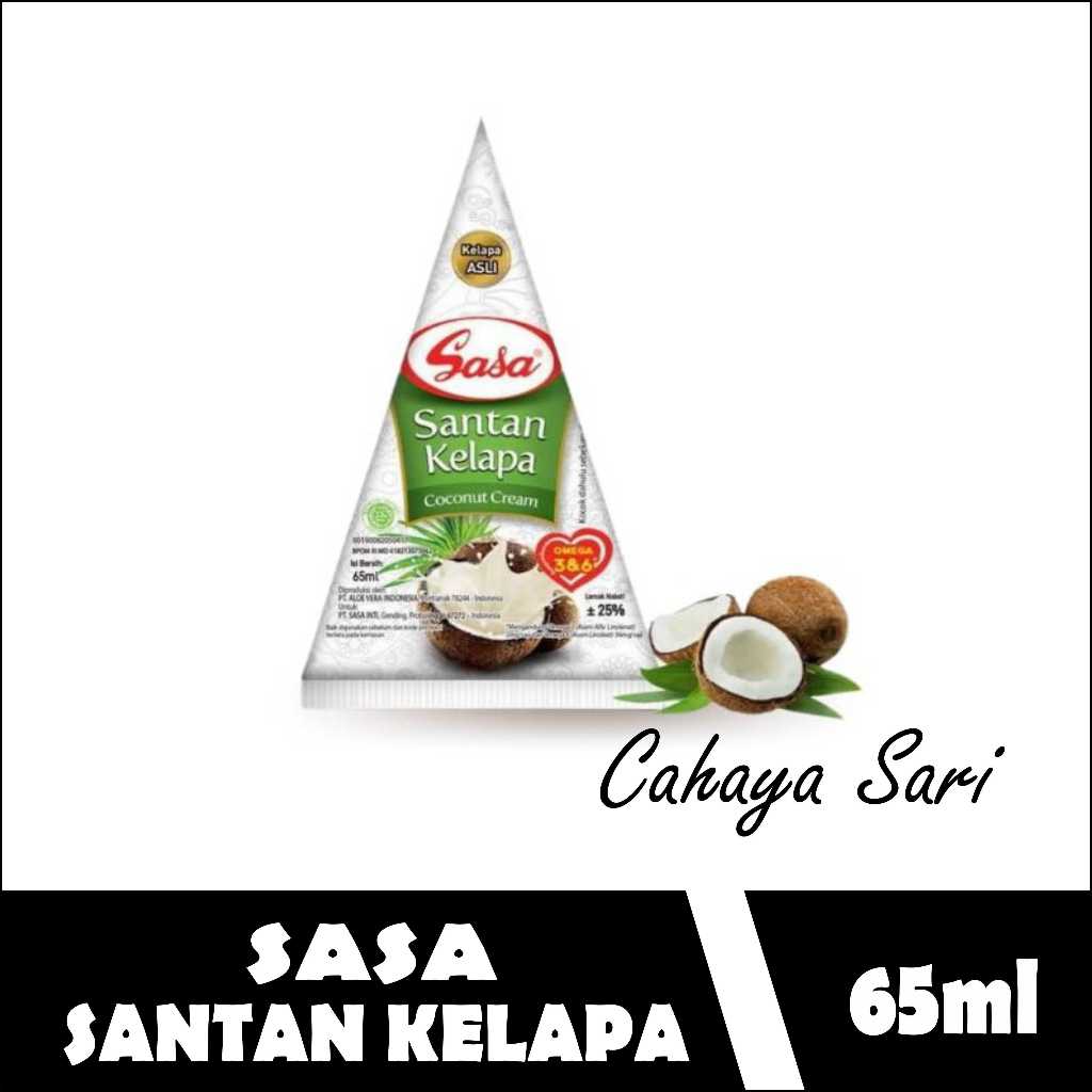 

SANTAN KELAPA CAIR SASA BUMBU INSTAN 65ml