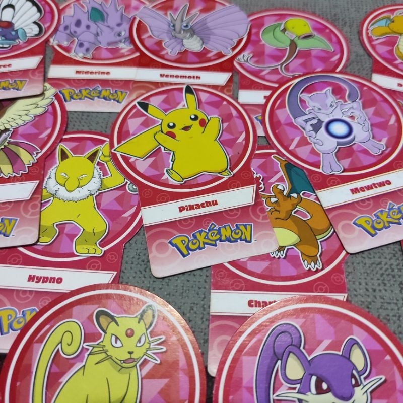 kartu choki choki pokemon merah terbaru 2024 Pikachu mewtwo