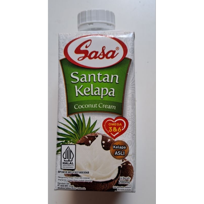 

Santan Kelapa Sasa 200ml Exp 18 Juni 2025