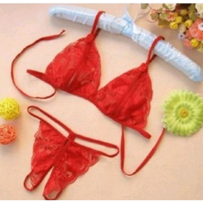 BAJU DINAS SET BRA DAN CD TRANSPARANT CANTIK DAN SEXY