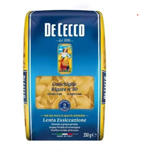 

De Cecco Conchiglie Rigate 250 g
