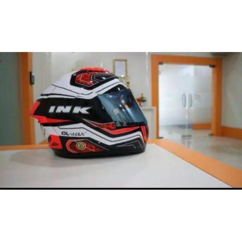 KACA Visor Flat INK CL MAX Iridium Silver Blue Gold Darksmoke Light Smoke Bening Side Pod Non SidPod