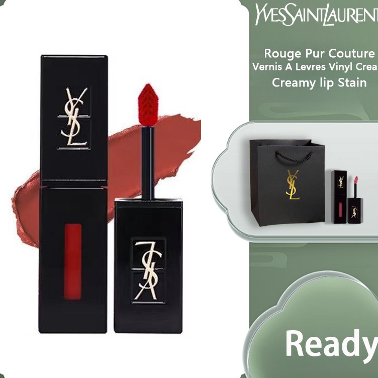 Produk Keren YSL Lip Gloss  Yves Saint Laurent Rouge Pur Couture Vernis A Levres Vinyl Cream Creamy 