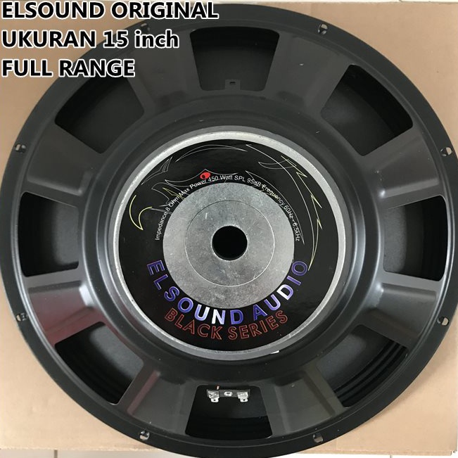 SPEAKER WOOFER ELSOUND 15 inch 15inch FULL RANGE ORIGINAL