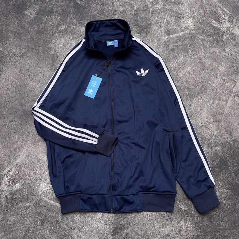 TRACKTOP ADIDAS 3FOIL NAVY PUTIH