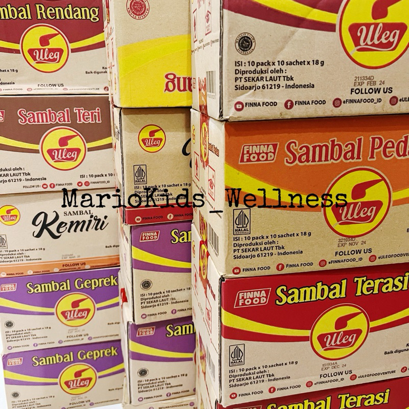 

Sambal Uleg Finna 1 Dus / 1 Karton
