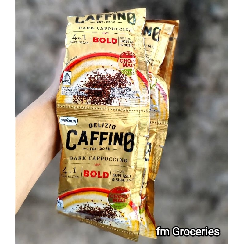 Caffino Bold Dark Cappucino isi 1O Sachet