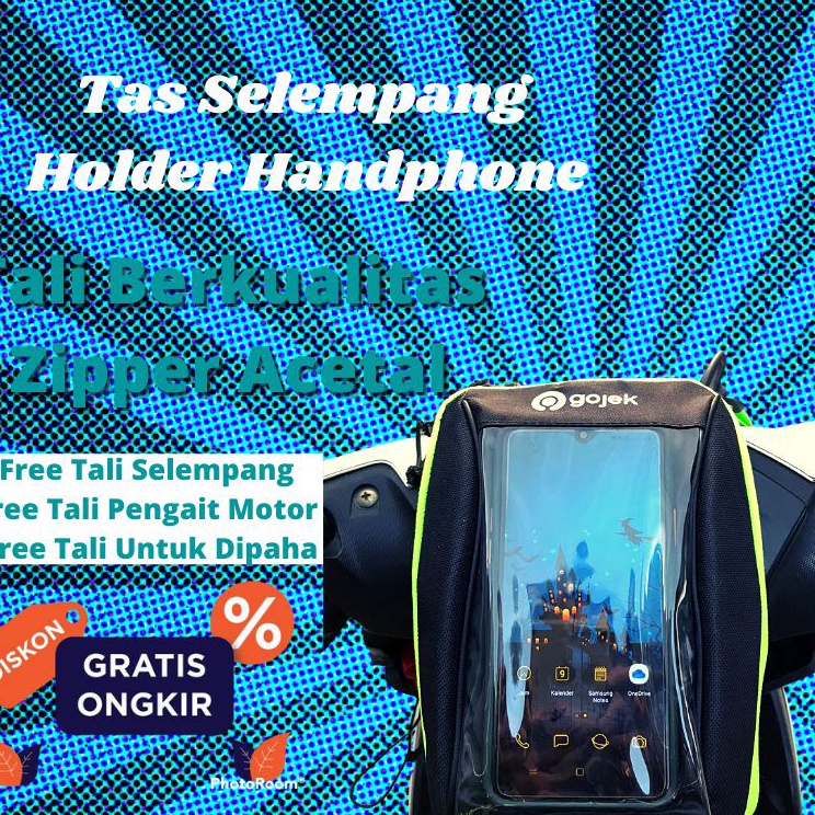 Tas Selempang Holder Handphone Waterproof Tas Holder Hp Anti air Tas Holder Ojol Tas Selempang Holde