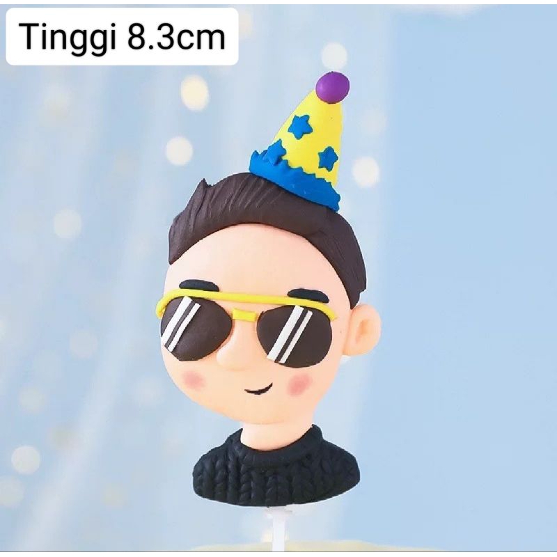 Topper Cowok Pria Ayah Papa ulang tahun