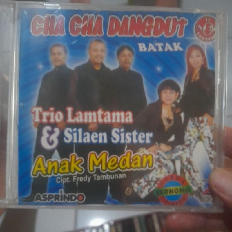 cd musik cha cha dangdut batak trio lamtama & silaen sister anak medan (CD158)