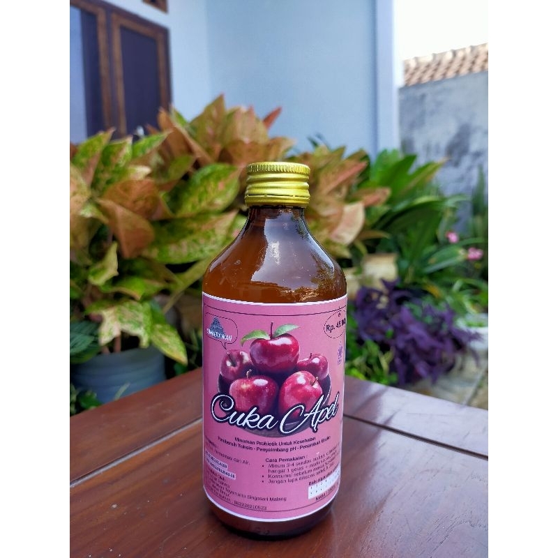

Cuka Apel 350ml. Minuman Probiotik Untuk Kesehatan
