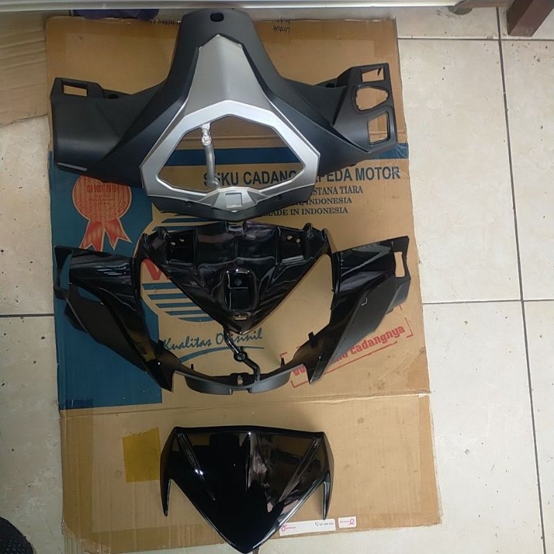 batok depan Supra x 125 + pisor+batok belakang Supra x 125-2014