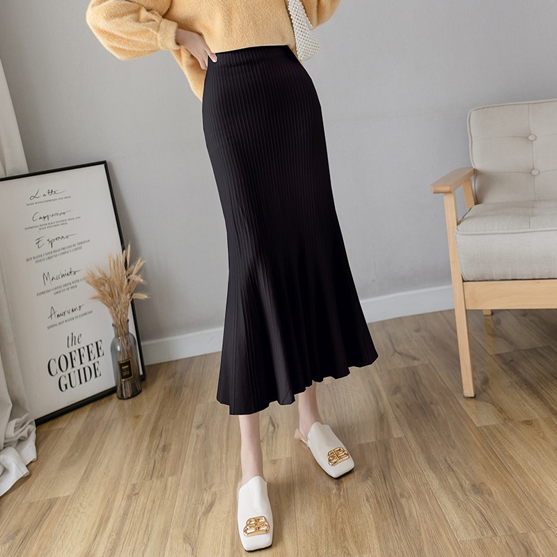 [TTEUDA] Rok Span Rajut Mermaid Plisket Lidi | Rok Plisket Premium Duyung Knit Premium | Rok Duyung 