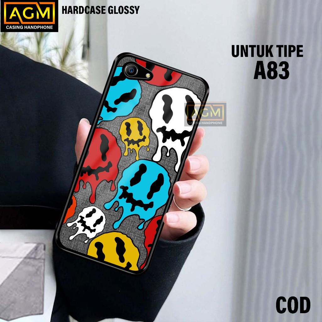 Case Oppo A83 Terbaru Case kilau - New Case Glossy casing Hp Oppo A83 [Motif Aestetic 04] - AGM Case