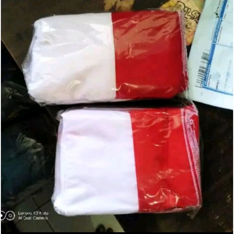 Bendera mobil / motor 20 biji bendera merah putih