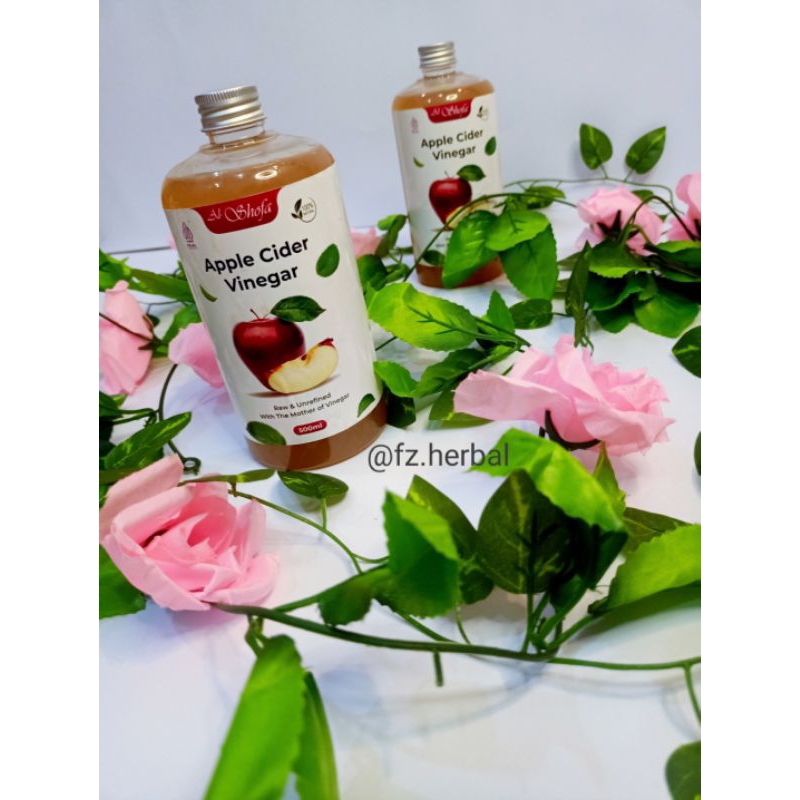 

Cuka Apel Halal dan Organik Al shofa 500ml