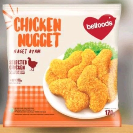 

belfoods chicken nugget sp 170gr