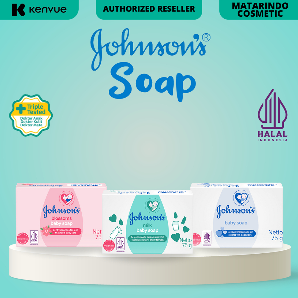 Johnsons Baby Soap Bar 75 gr