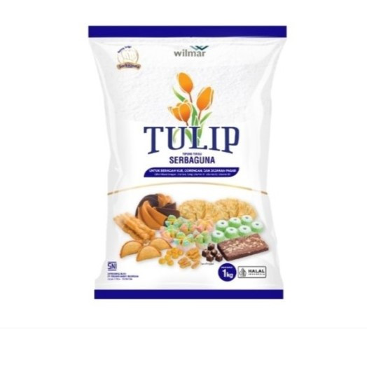 Terigu Tulip 1kg Terigu Serbaguna