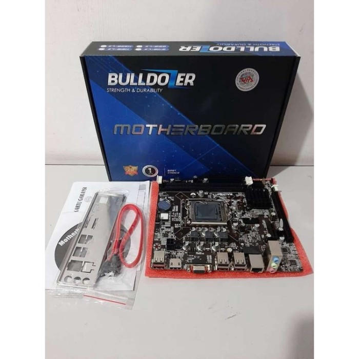 PAKET MOBO BULLDOZER  H81 NVME SOCKET 1150  + PROCESOR FAN INTEL