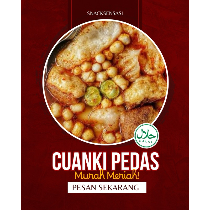 

CUANKI TOPPING LENGKAP
