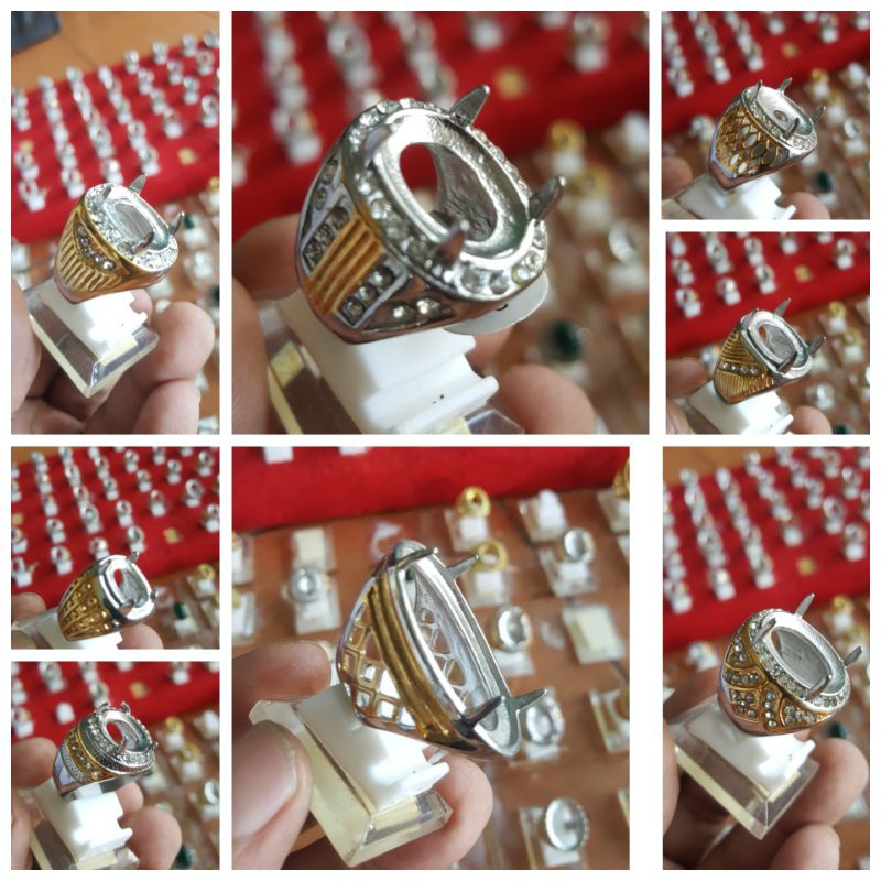 Ring Titanium murah harga satuan 15 000 beli 1 kodi(20pcs ) lebih murah  120K. .( min order 4 kodi)