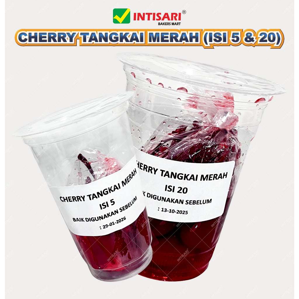 

REPACK CHERRY TANGKAI MERAH