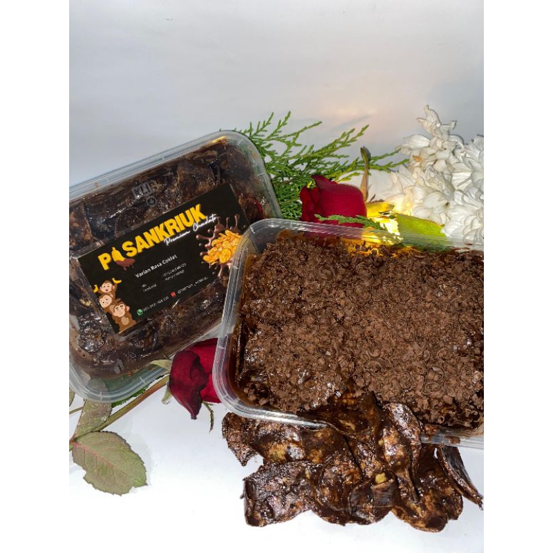 

Keripik Pisang Coklat lumer