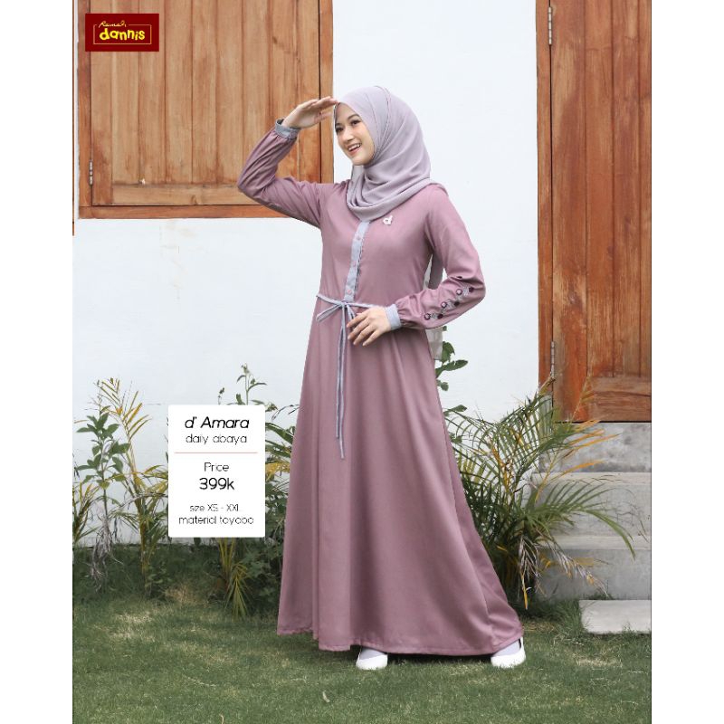 Abaya D'Amara by Dannis Collection/Dannis Terbaru 2024