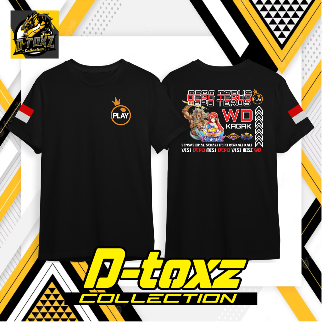 KAOS LOGO PLAY DEPO TERUS WD KAGAK / KAOS VISI DEPO MISI DEPO / KAOS VISI MISI WD / KAOS PRAGMATIC P