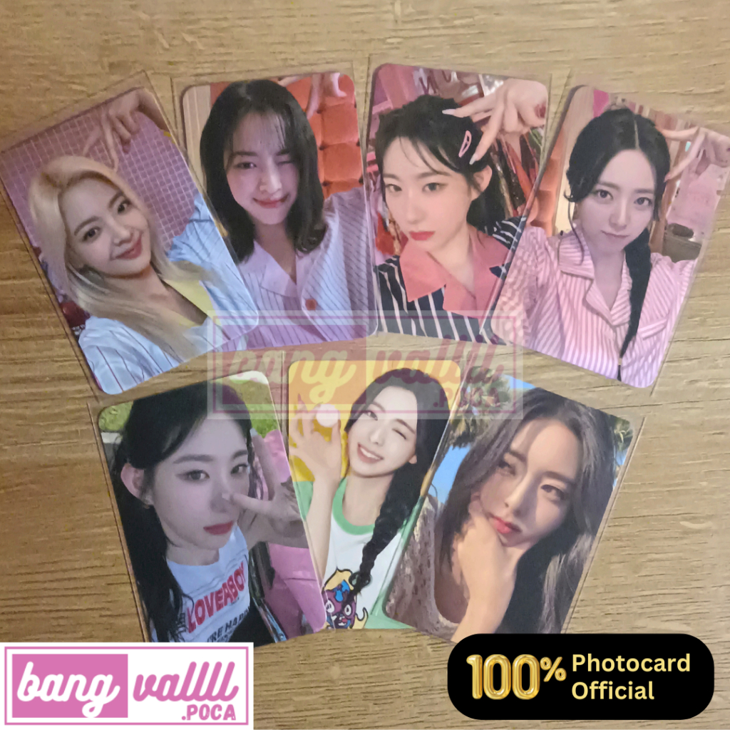 PHOTOCARD PC ITZY SEASONS GREETINGS 2024 SG24 POB 30K WON YEJI LIA RYUJIN CHAERYEONG YUNA OFFICIAL