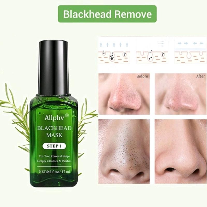 Ampelia /Allphv / Breylee / blackhead remover mask/pengangkat komedo/masker komedo ampuh Step1
