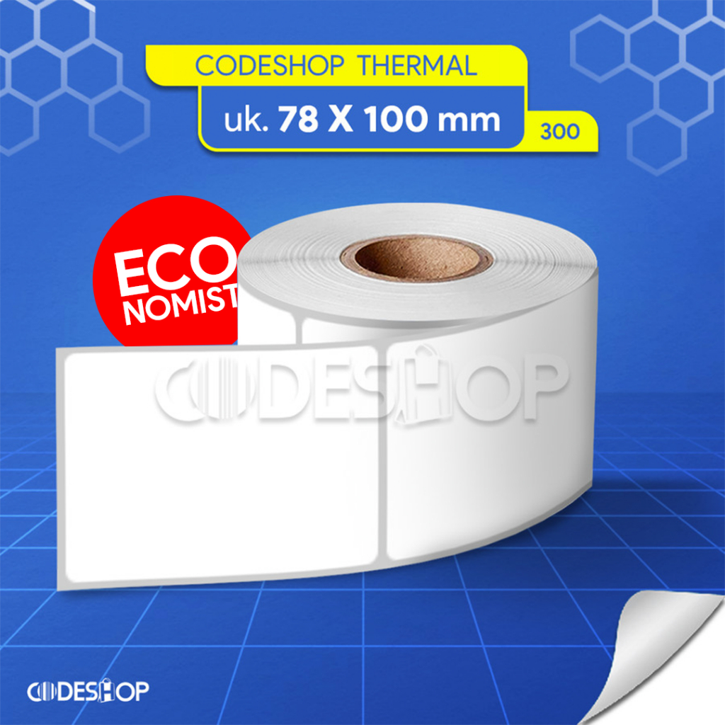 

Label Thermal ECO 78x100 / 78 x 100 mm / 78 x 100mm Printer Zebra