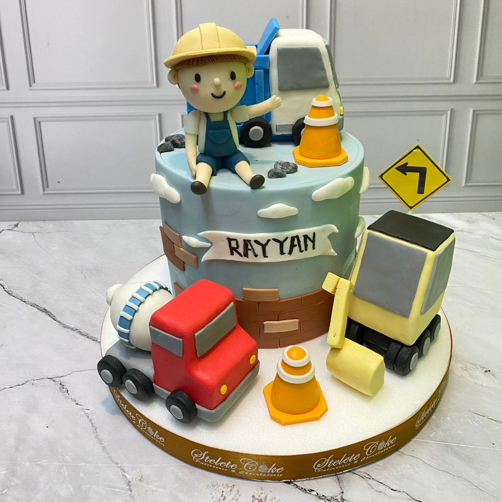 

Kue Ulang Tahun / Birthday Cake / Kue Ultah Tema Kontraktor