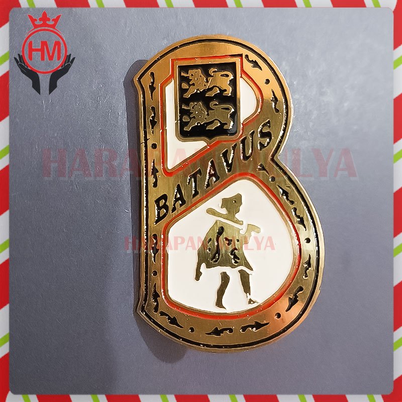 Lencana Logo Batavus - Pin Merk Sepeda Batavus - HM