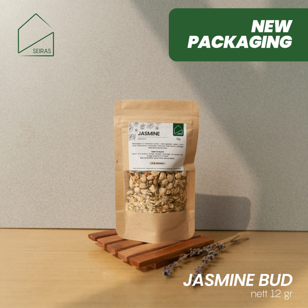

SEIRAS | Loose Tea | Teh Bunga Melati | Jasmine Flower Tea - 12 gr