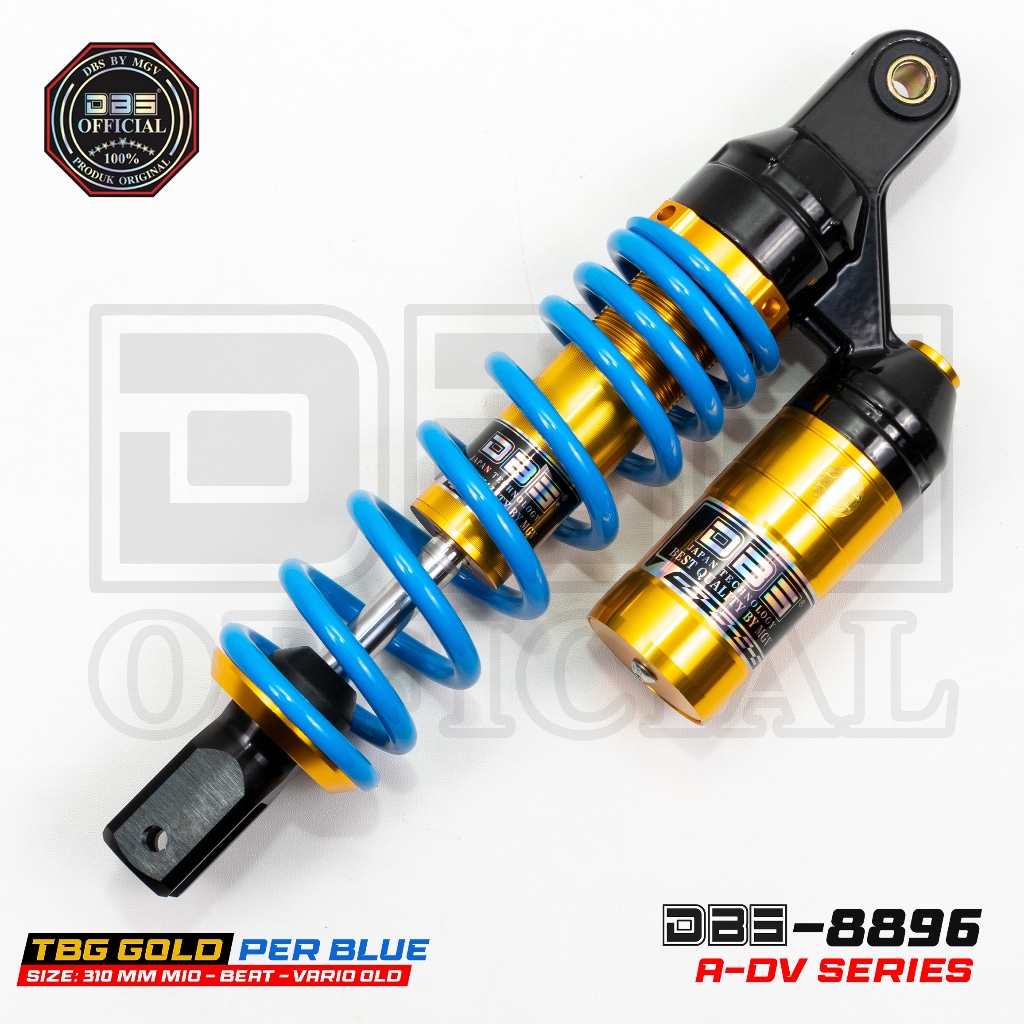 DBS 8896 SERIES SHOCK BELAKANG GENIO BEAT VARIO SCOOPY MIO J GT M3 FINO XEON SOUL GT125 FAZZIO