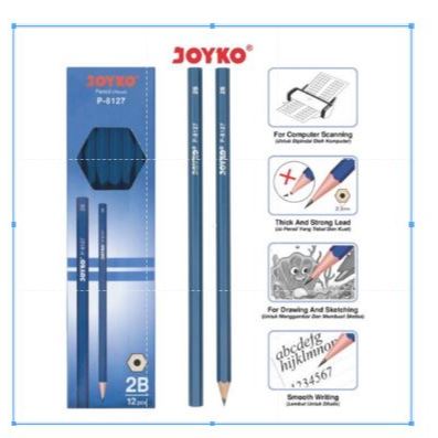 

Pensil 2B Joyko P 8127 (12pcs)