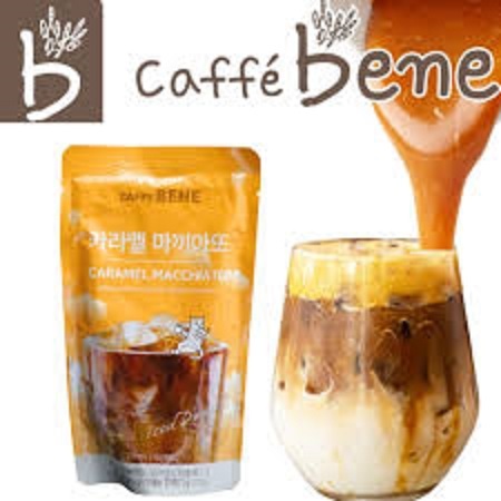 

CAFFE BENE Caramel Macchiato Pouch Coffee 190ml