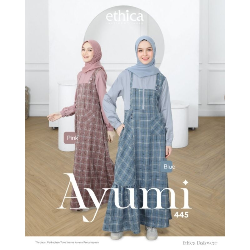 GAMIS AYUMI 445 BY ETHICA TERBARU ORIGINAL || GAMIS MURAH ETHICA || AYUMI SERIES || GAMIS KOTAK-KOTA
