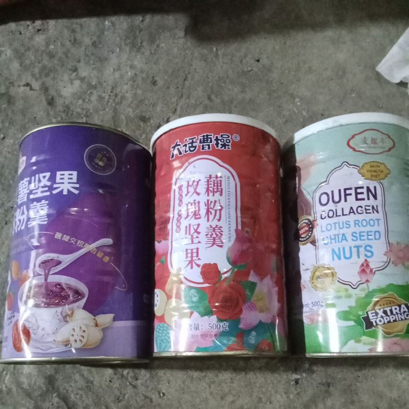 

purple potato nut Lotus root soup 500g
