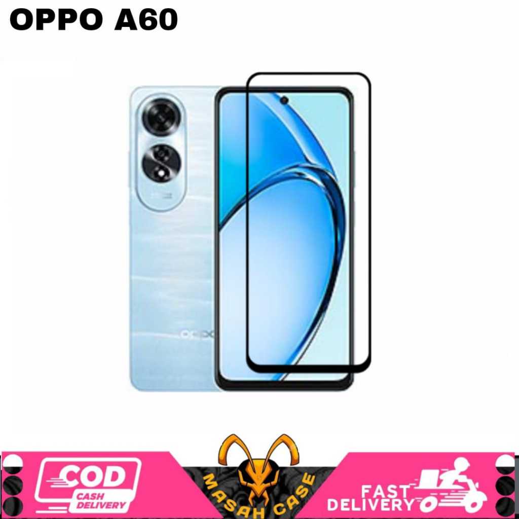 TEMPERE GLASS WARNA OPPO A60 CREEN PROTECTOR