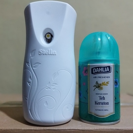 XG34448 Stella Matic Pengharum Ruangan Device Set Box  Dahlia Teh Keraton  Dahlia Cendana