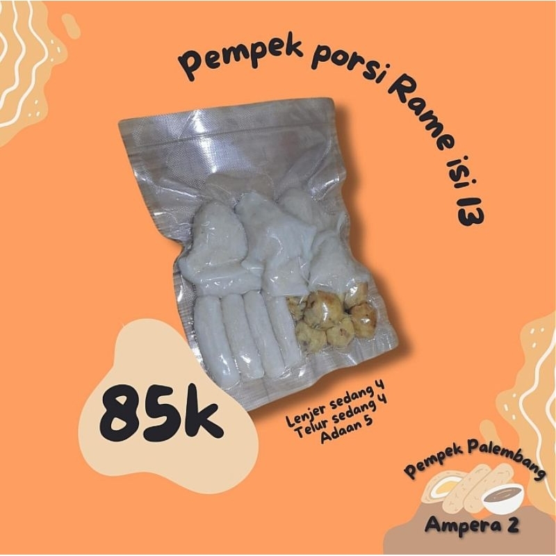 

Pempek Porsi Rame ㅡ Pempek Palembang Ampera 2