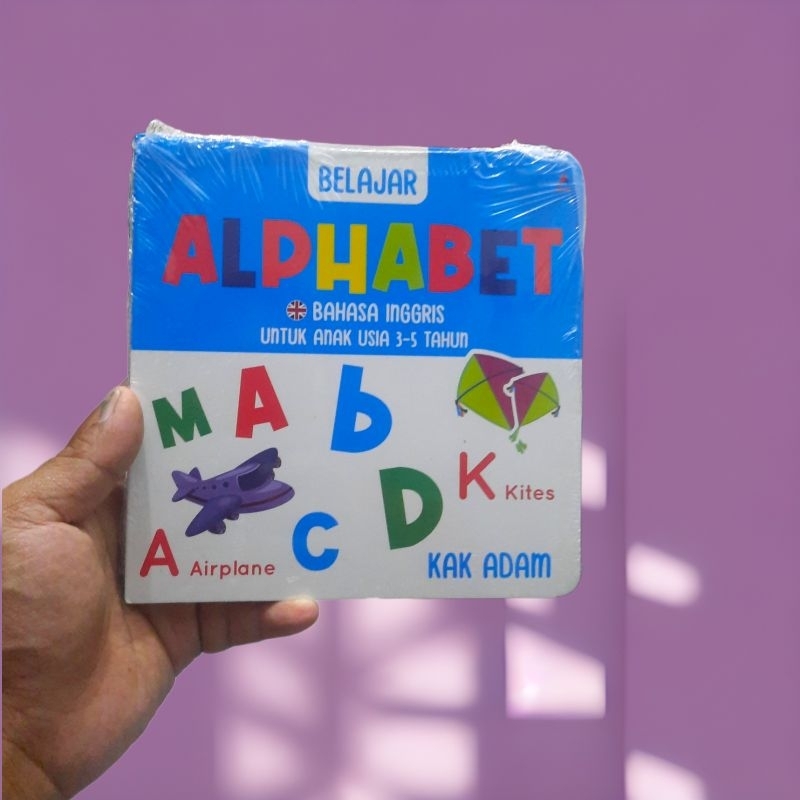 BUKU BELAJAR ALPHABET BAHASA INGGRIS UNTUK ANAK USIA 3-5 TAHUN
