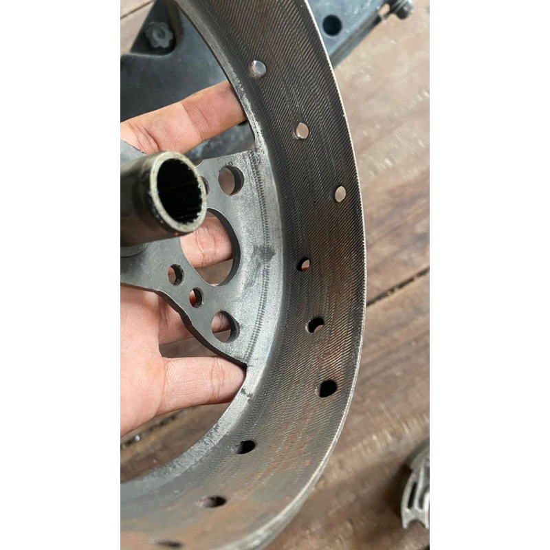 Mangkok ganda vespa matic bubut