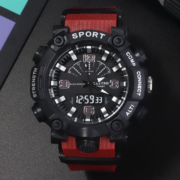 JAM TANGAN PRIA GASTRO SPORT JAM TANGAN ANALOG ANTI AIR