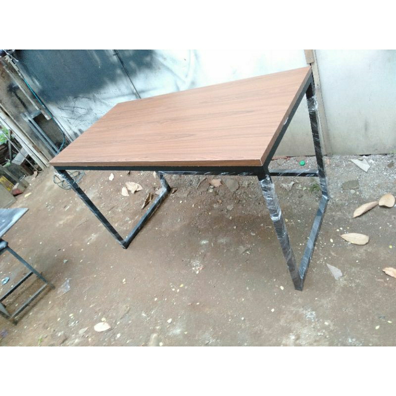 meja makan ukuran 120x60 120x50 120x40 100x60x75cm