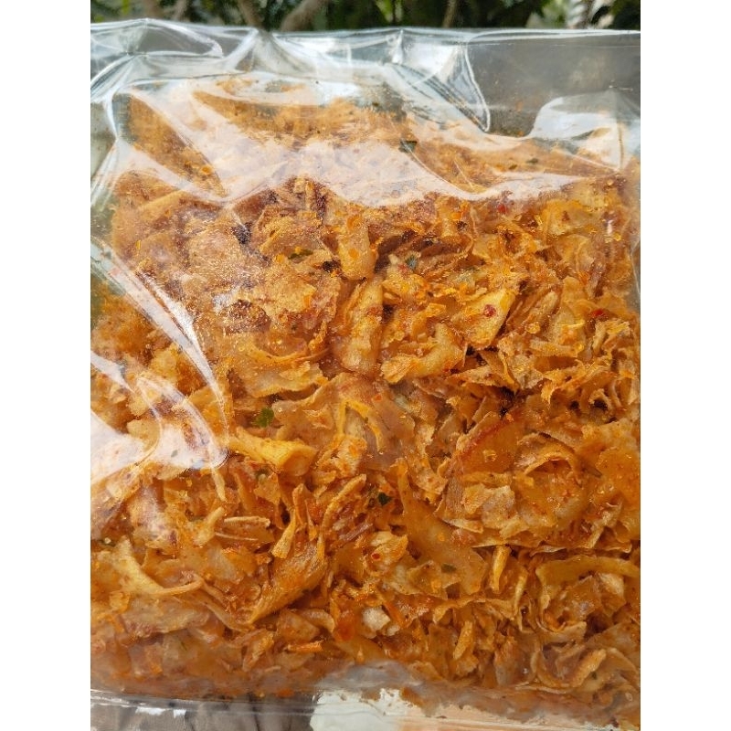 

krips keriwil pedas daun jeruk snack kramat 250 gram