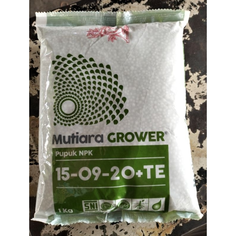 NPK Mutiara GROWER 15-09-20+TE